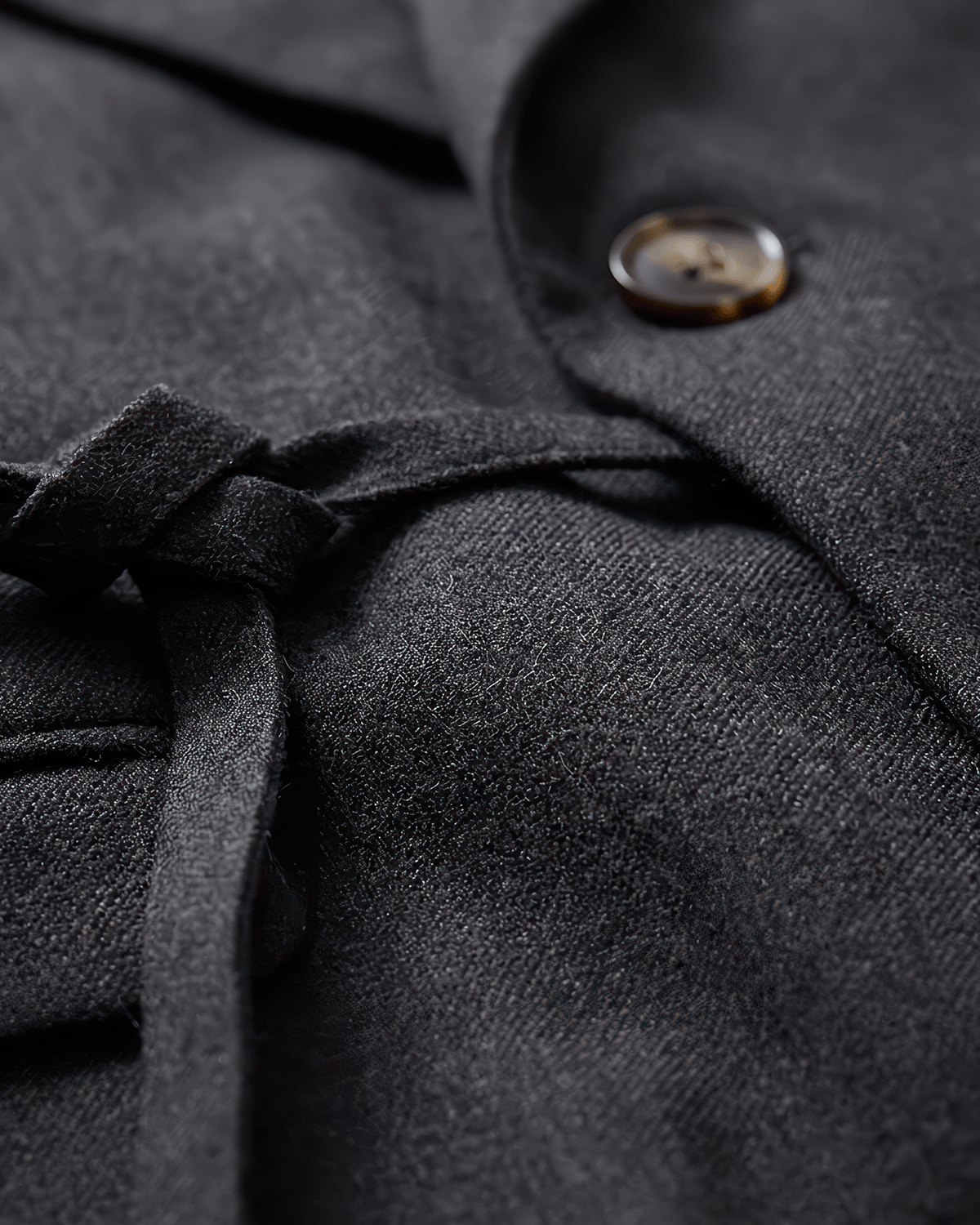 Tie-Waist Double-Breasted Blazer