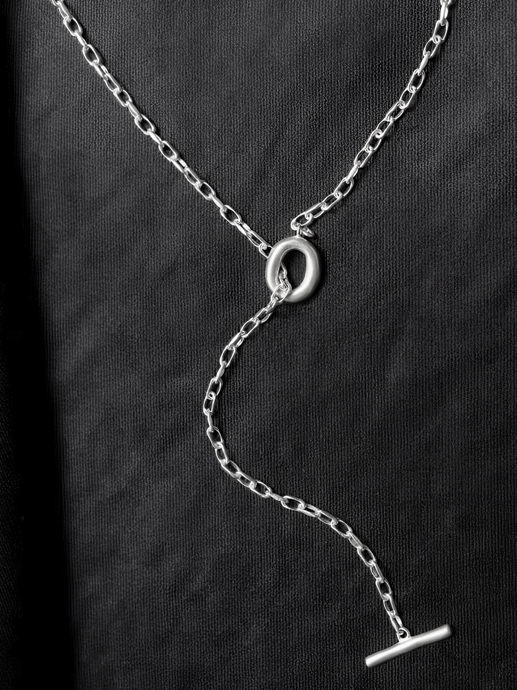 Torus Lariat Necklace