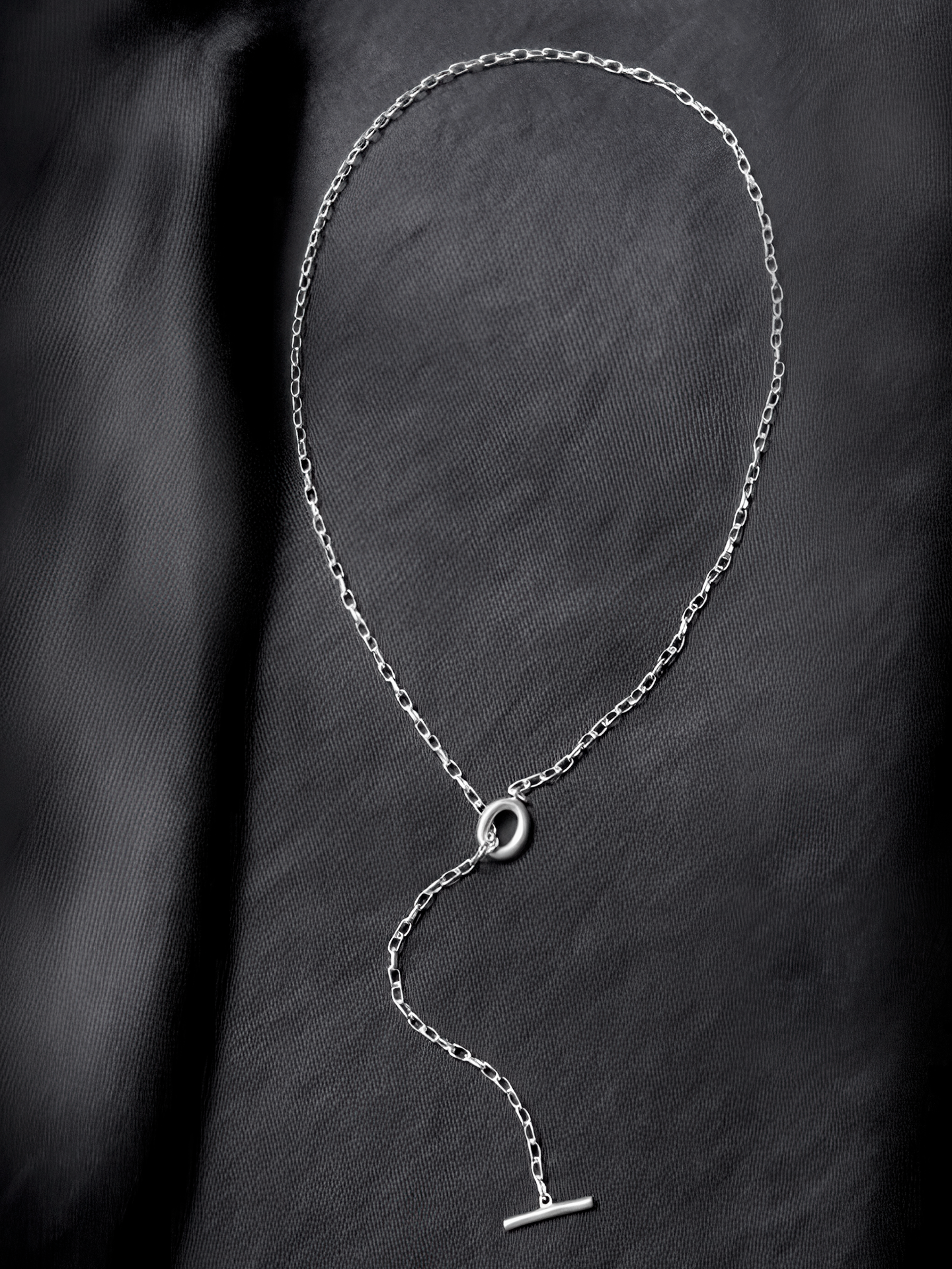 Torus Lariat Necklace