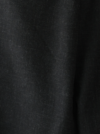 Tuck Tweed Wide Pants Black front - cleanfit minimal - UNPROVEN