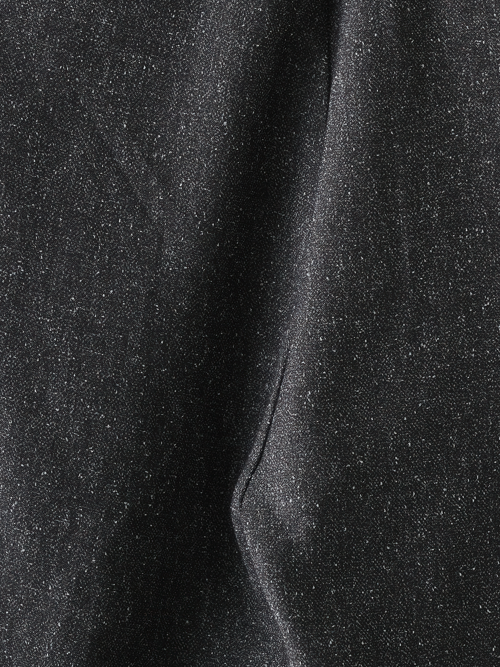 Cross Tuck Tweed Wide Pants