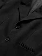 Two-Button Cropped Blazer