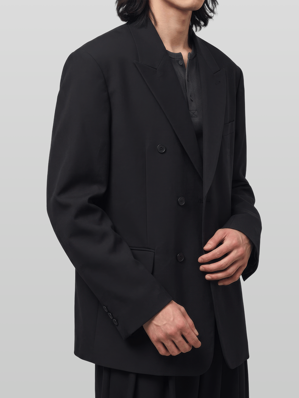 Oversized Unbalanced Blazer