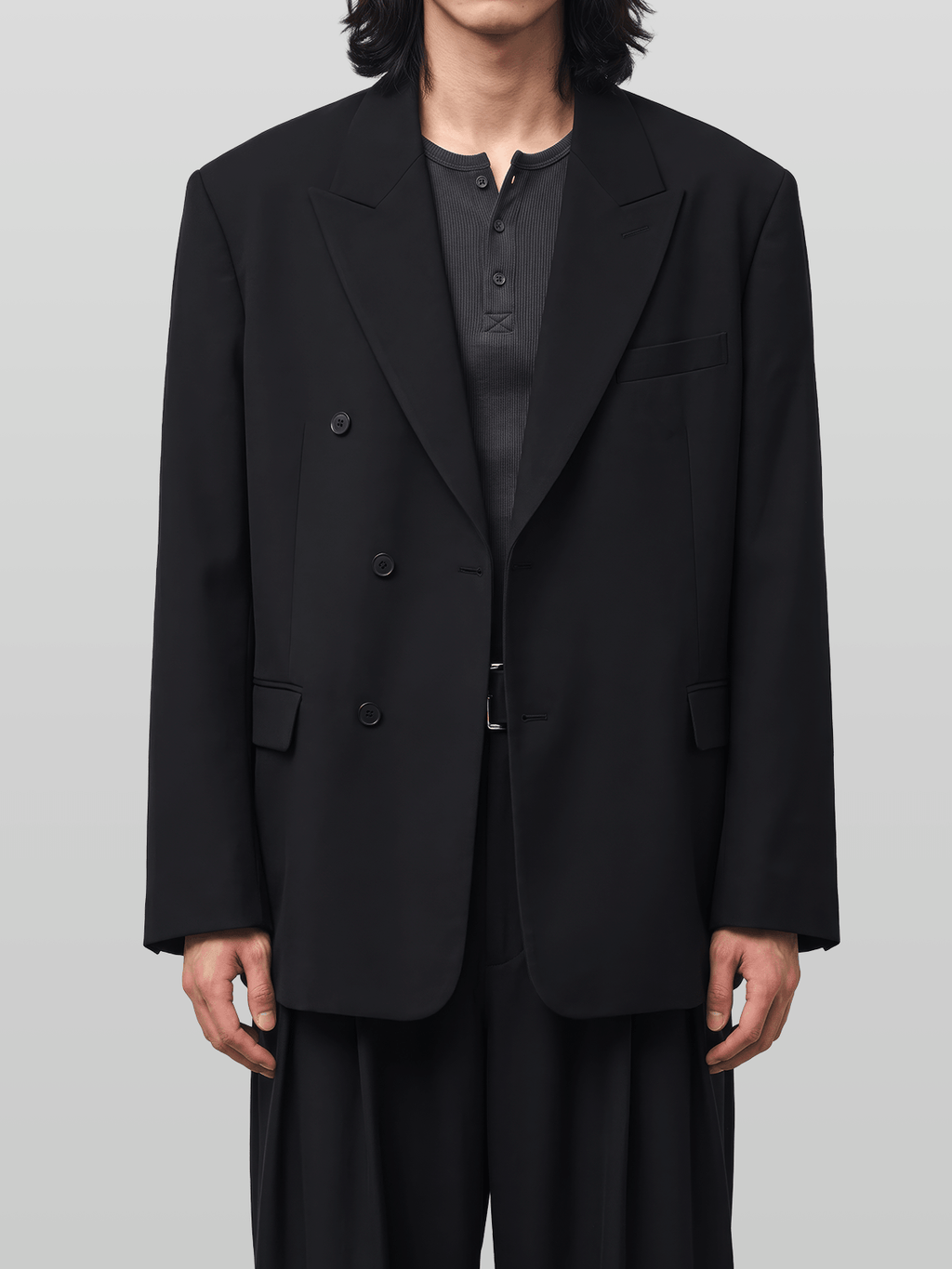Oversized Unbalanced Blazer