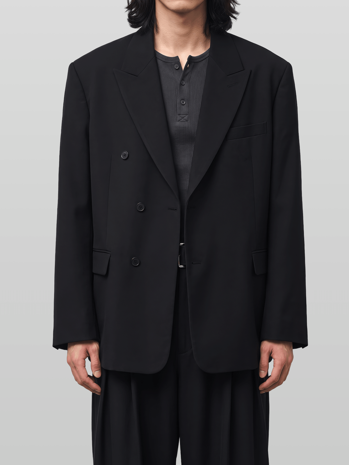Oversized Unbalanced Blazer