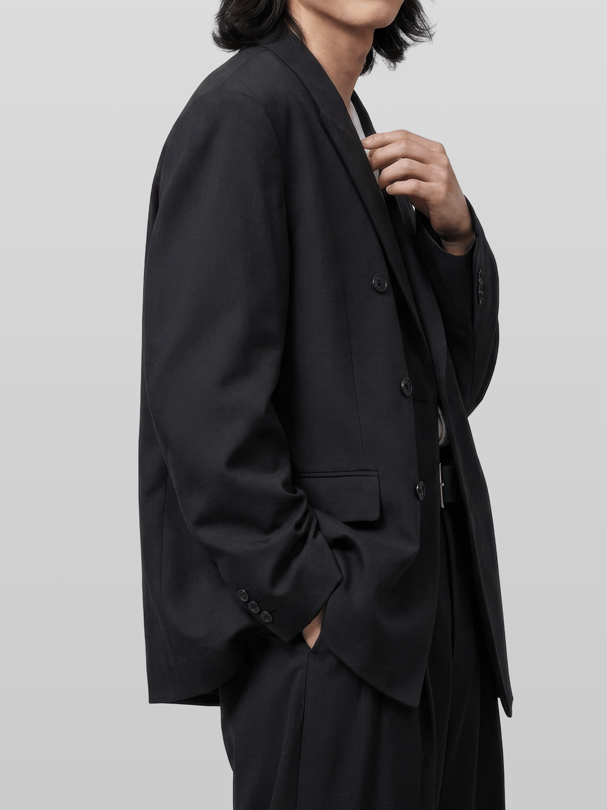 Oversized Unbalanced Blazer