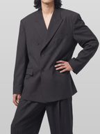 Oversized Unbalanced Blazer
