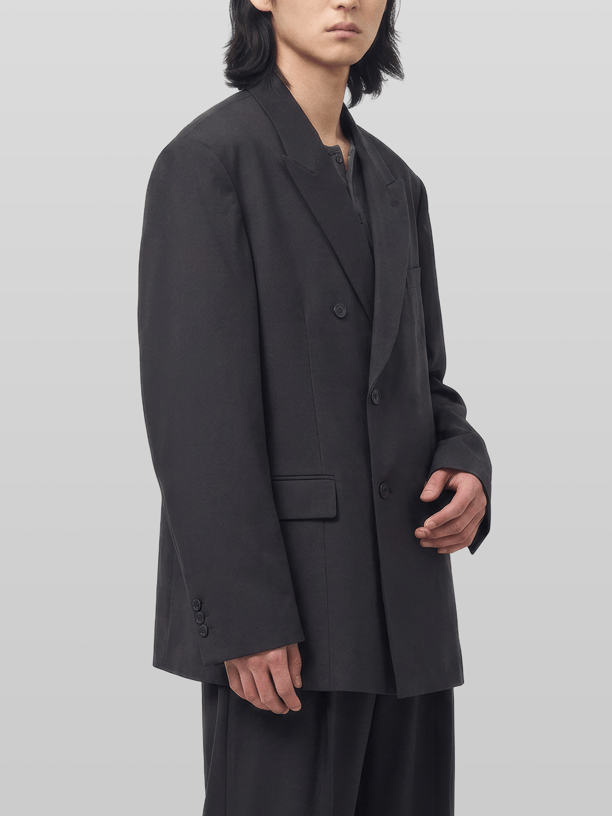 Oversized Unbalanced Blazer