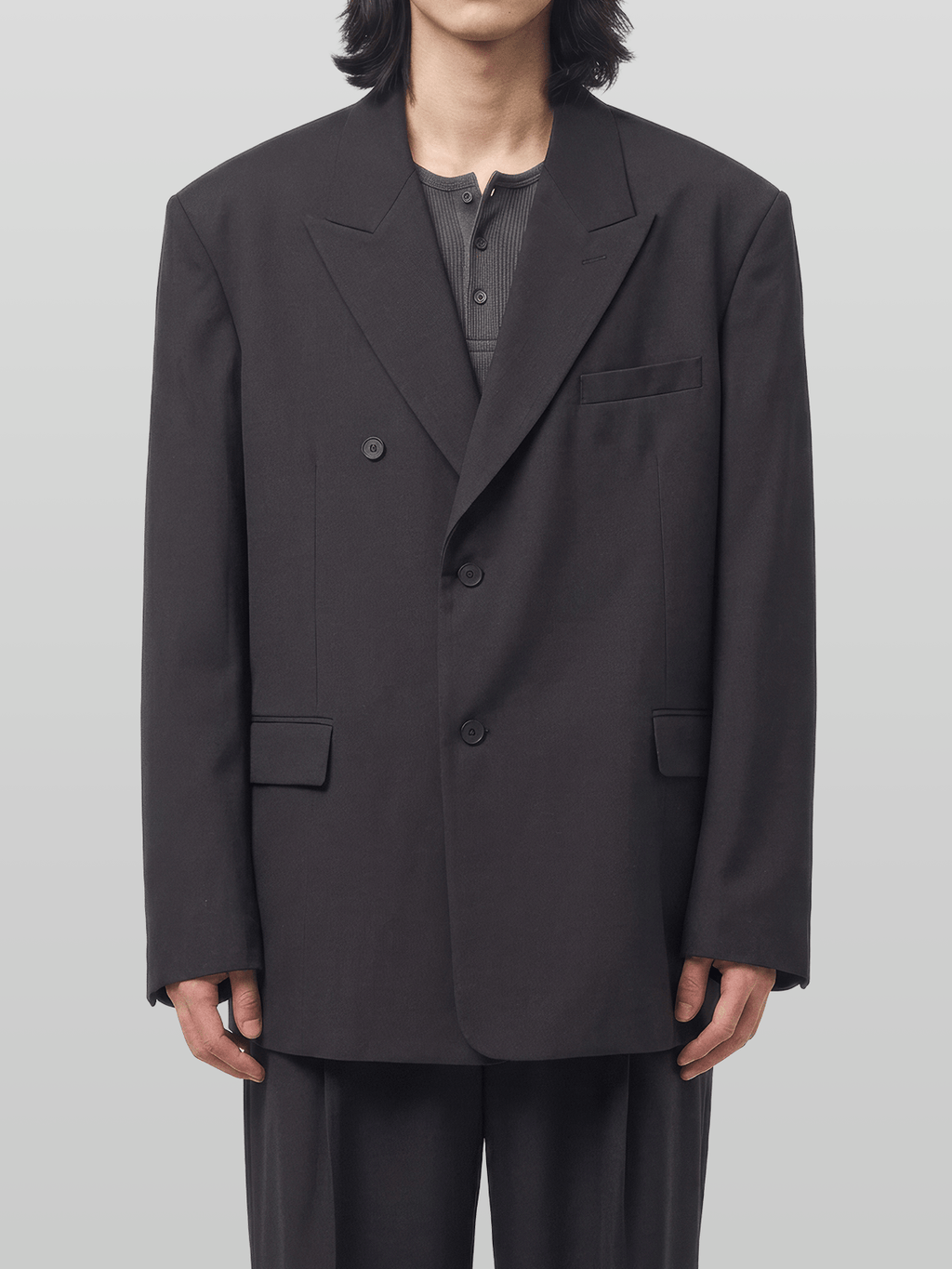 Oversized Unbalanced Blazer