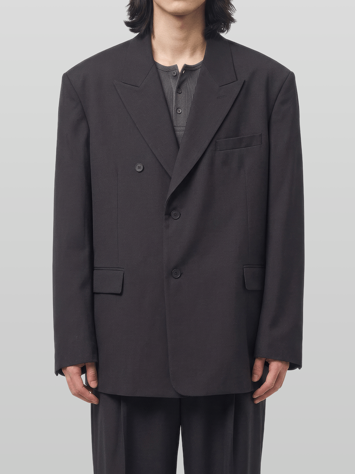Oversized Unbalanced Blazer