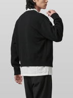 V-Neck Cropped Cardigan