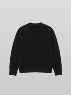V-Neck Cropped Cardigan