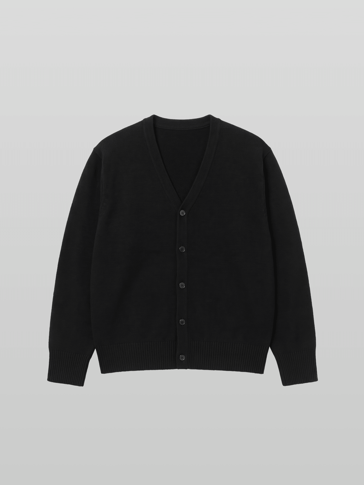 V-Neck Cropped Cardigan