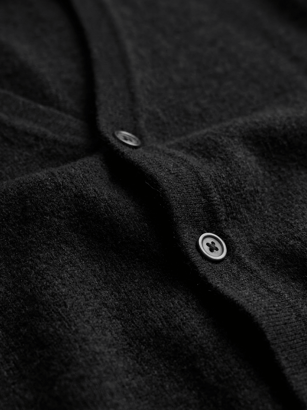 V-Neck Cropped Cardigan
