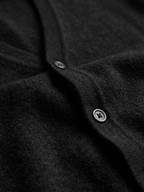 V-Neck Cropped Cardigan