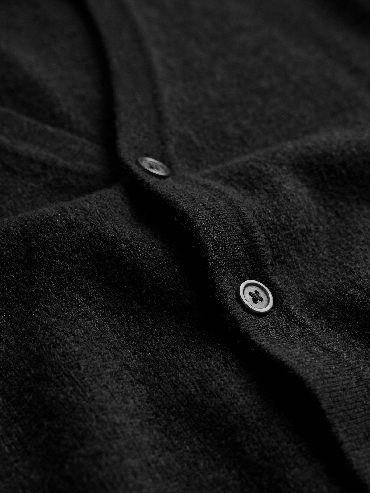 V-Neck Cropped Cardigan