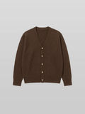 V-Neck Cropped Cardigan