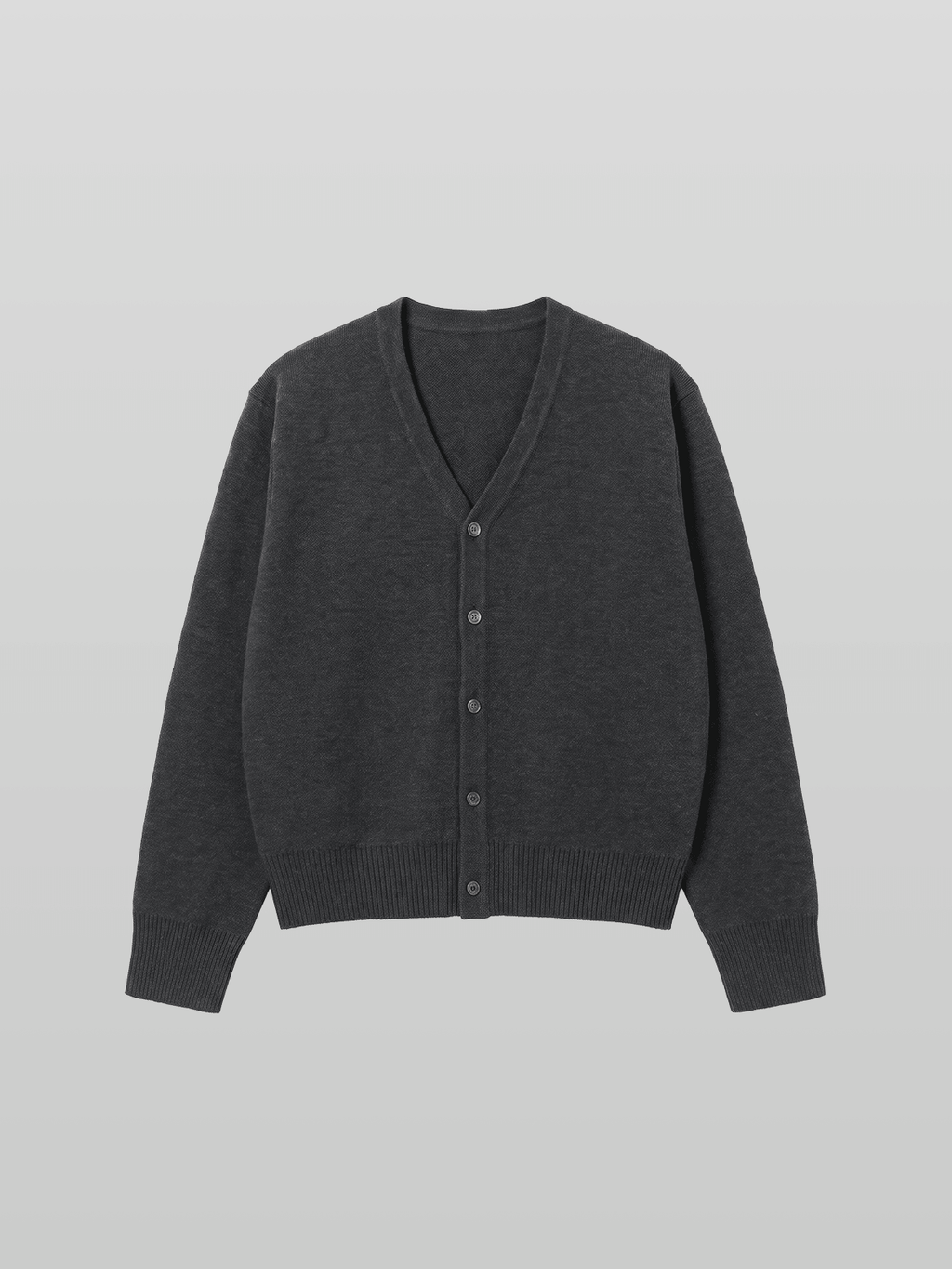 V-Neck Cropped Cardigan