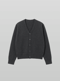 V-Neck Cropped Cardigan