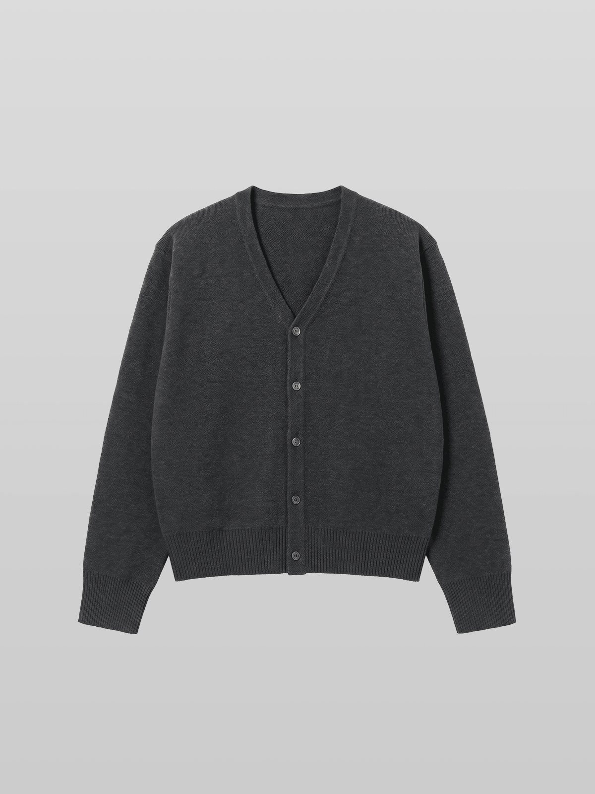 V-Neck Cropped Cardigan