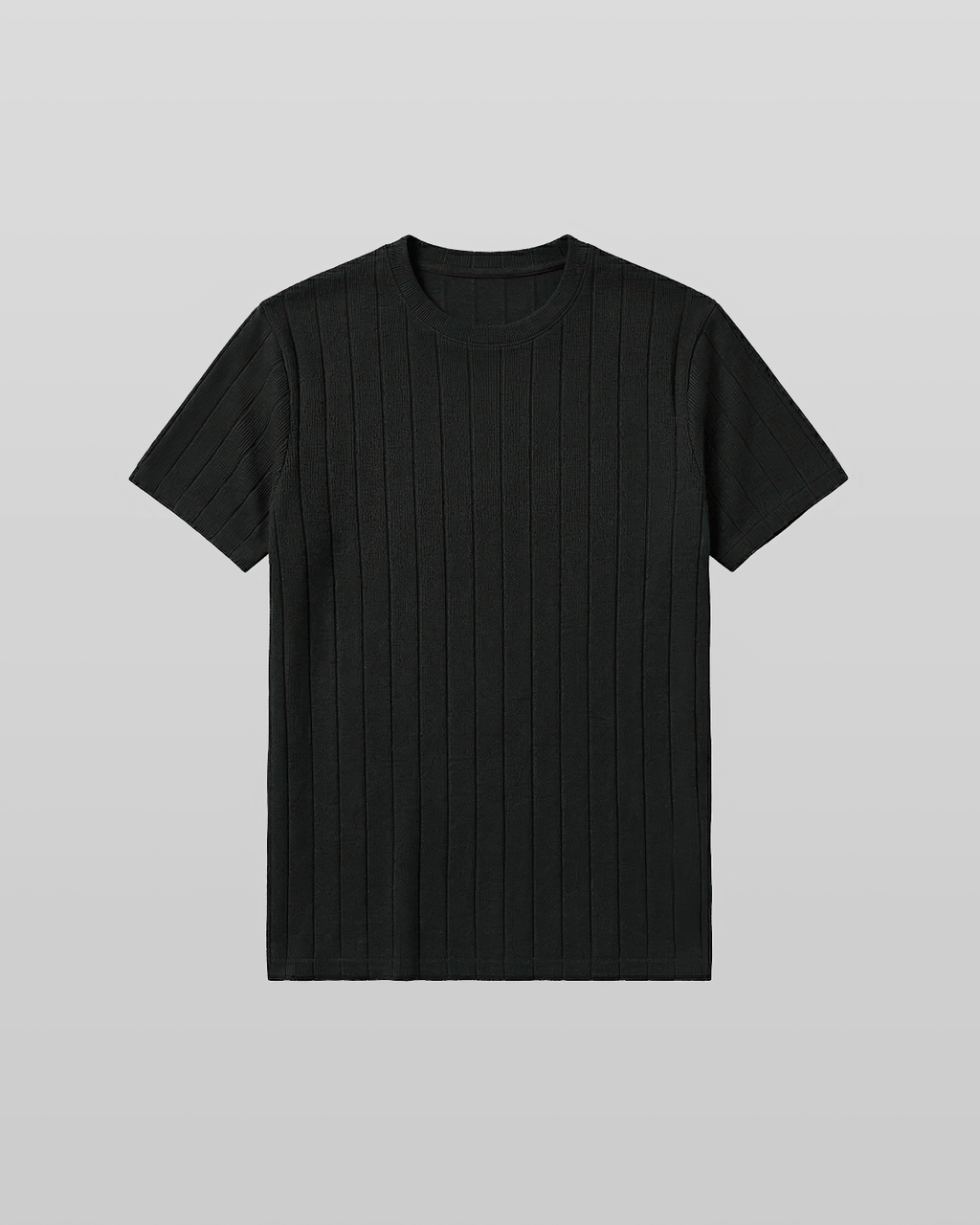 Venice Round Knit Short-Sleeve T-Shirt