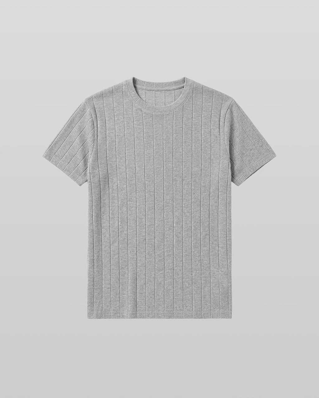 Venice Round Knit Short-Sleeve T-Shirt