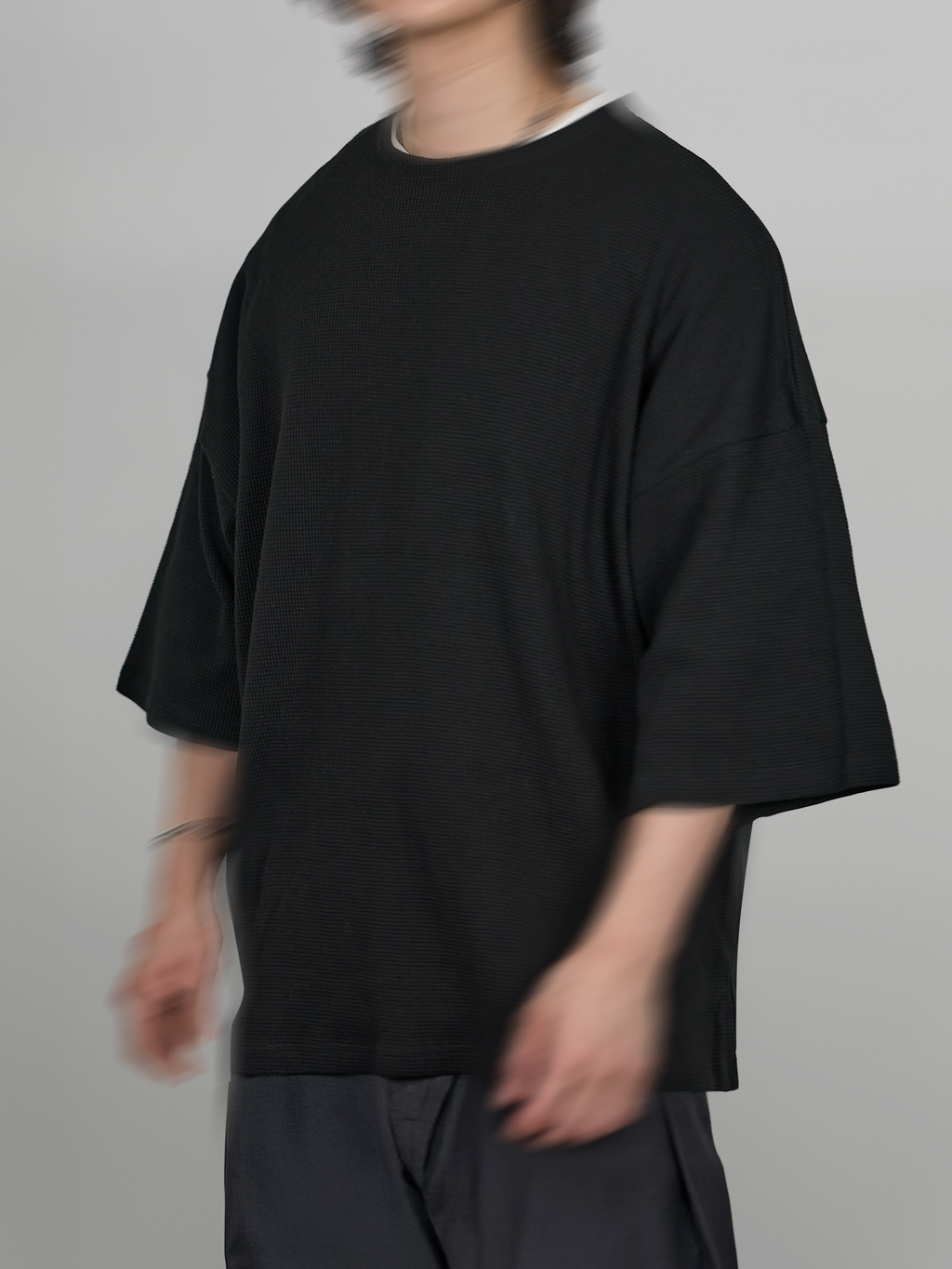 Oversized Waffle Tee