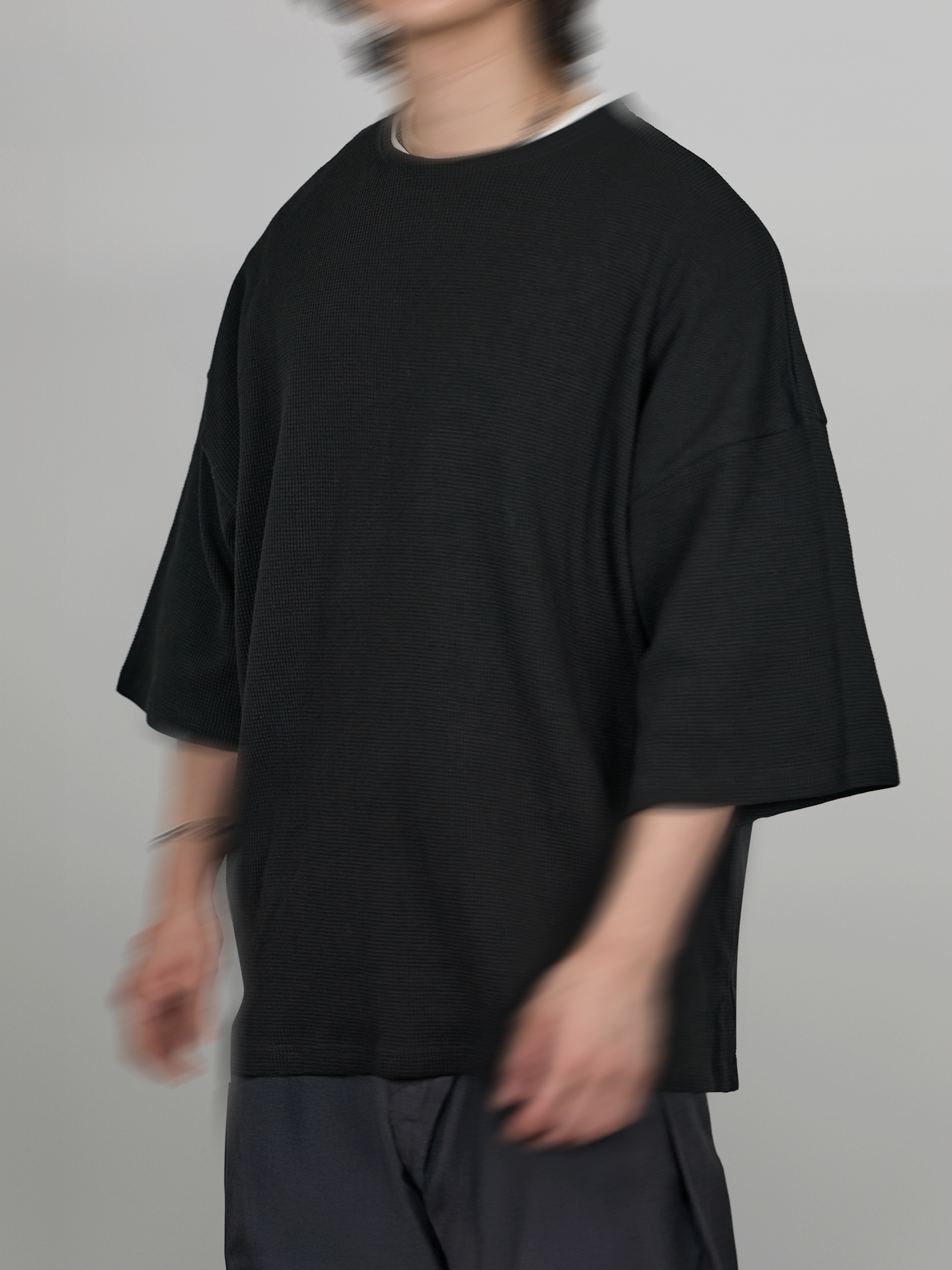 Oversized Waffle Tee