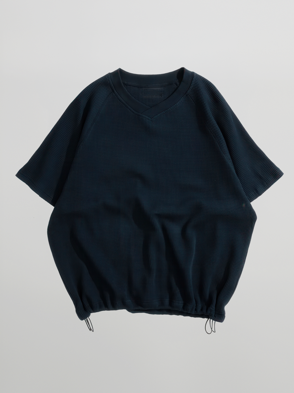 Waffle V-Neck T-Shirt