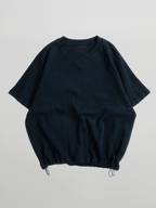 Waffle V-Neck T-Shirt – Detail | clean essentials / relaxed fit | UNPROVEN