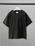 Chain-Stitched Pocket Tee