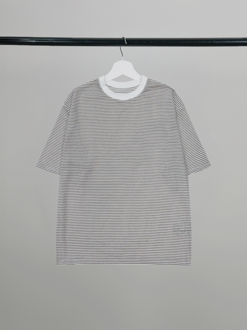 Striped Knit T-Shirt