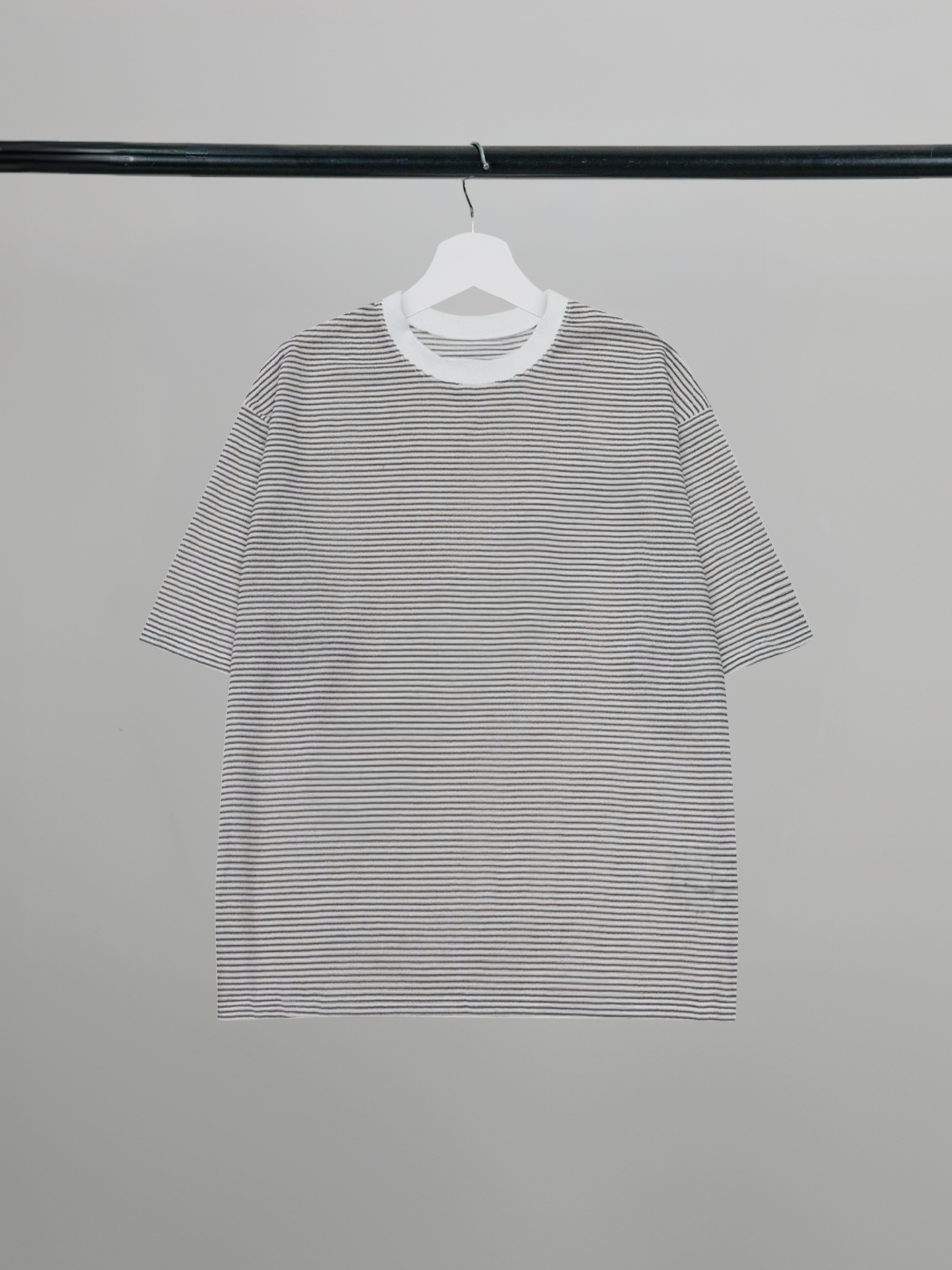 Striped Knit T-Shirt