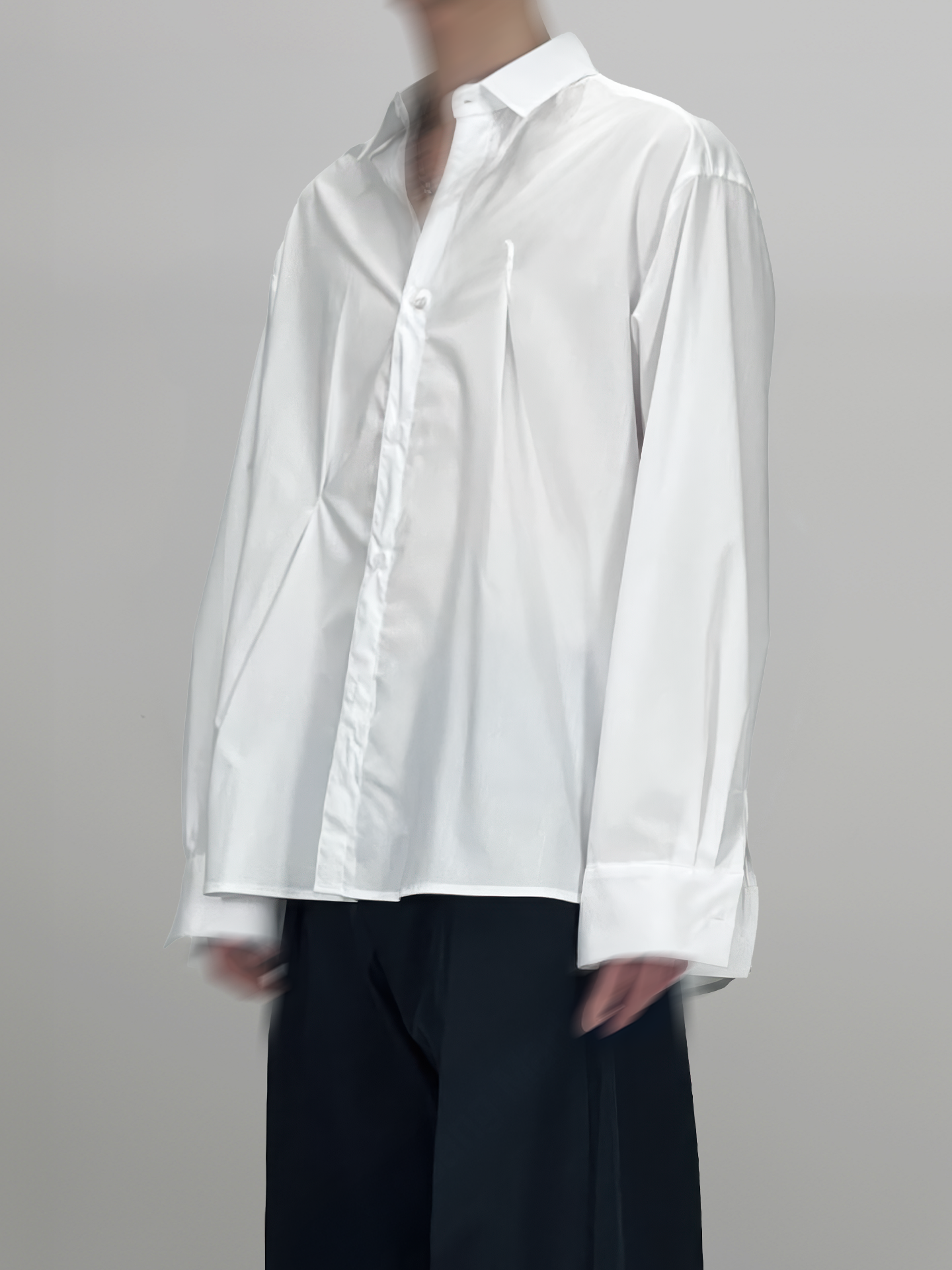 Loose-Fit Darted Shirt