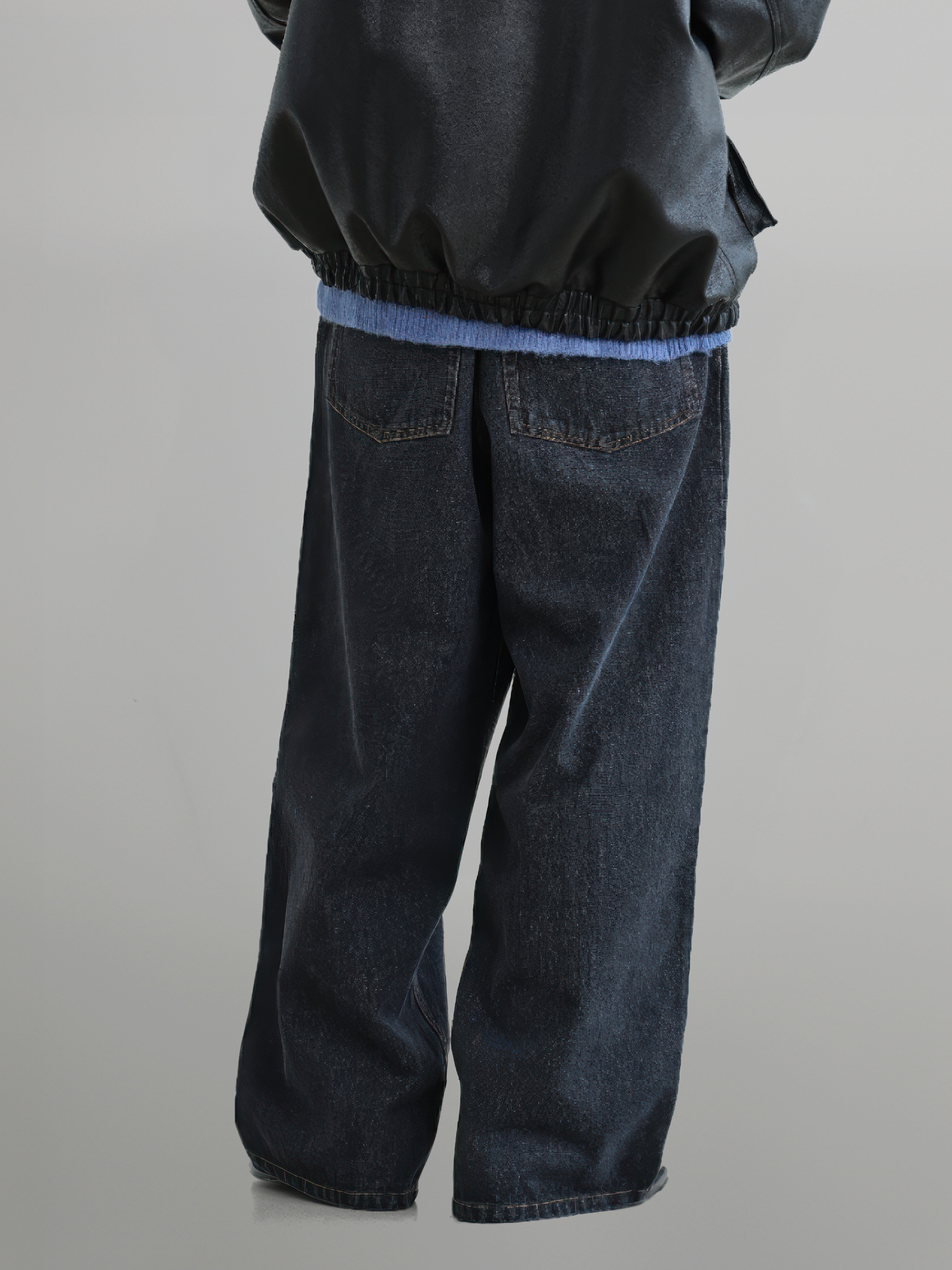 Wide Balloon Jeans