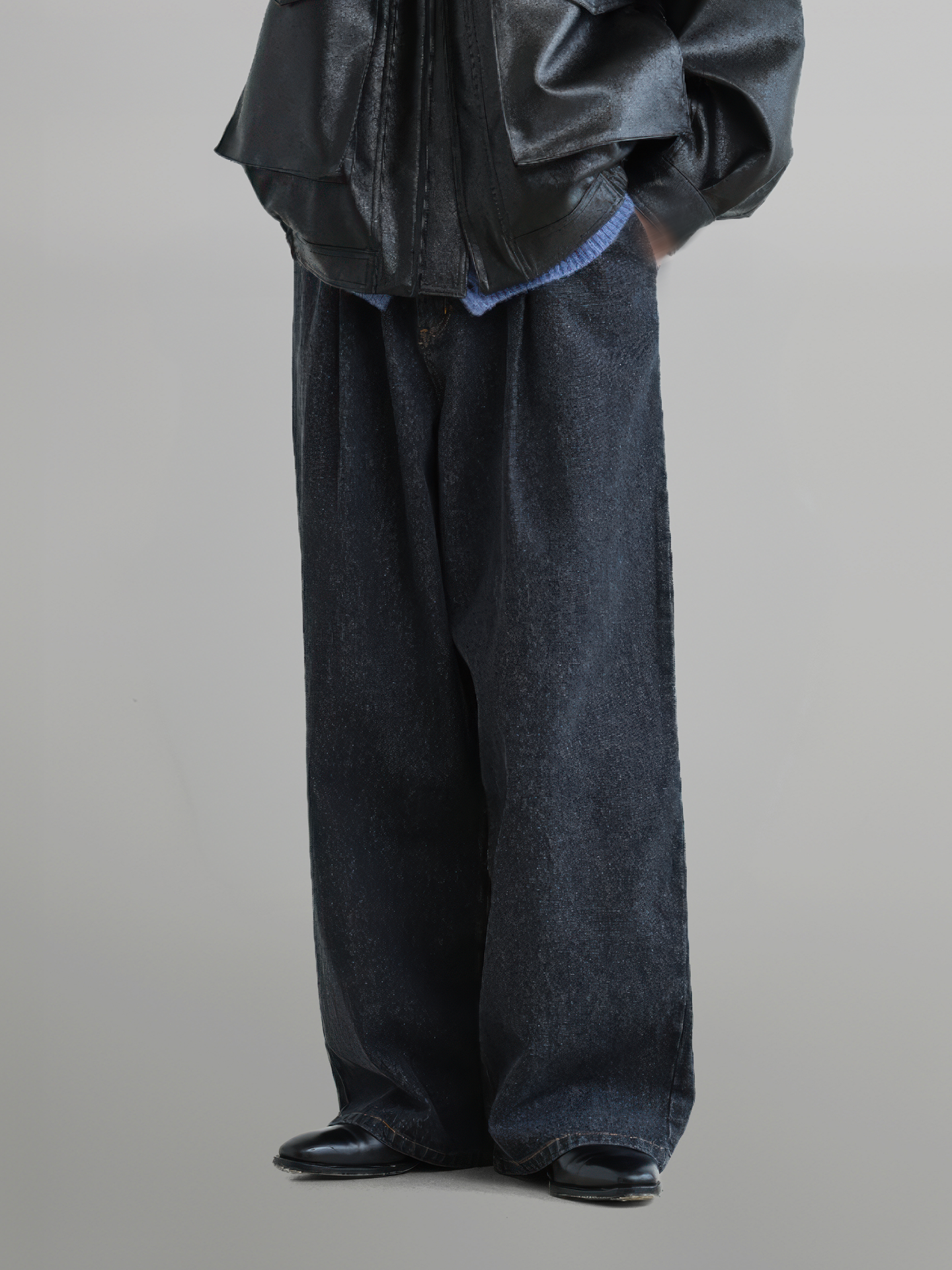 Wide Balloon Jeans