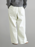 Wide Balloon Jeans black – Detail | wide-leg denim / relaxed denim | UNPROVEN
