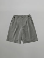 Leg Bermuda Shorts Black – Front view | clean essentials / minimalist | UNPROVEN