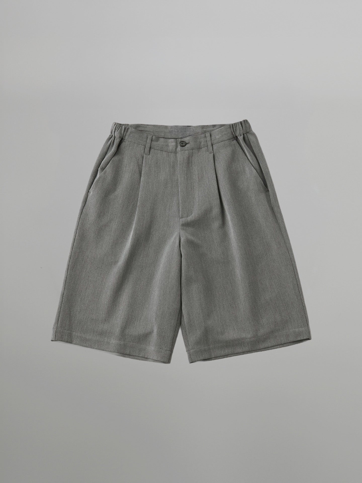 Wide Leg Bermuda Shorts
