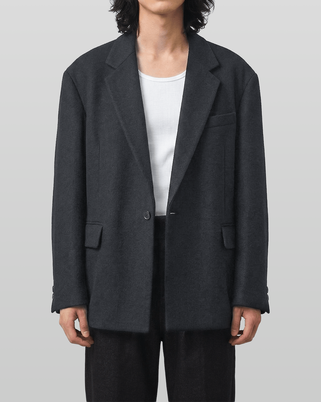 Wool-Like Blazer