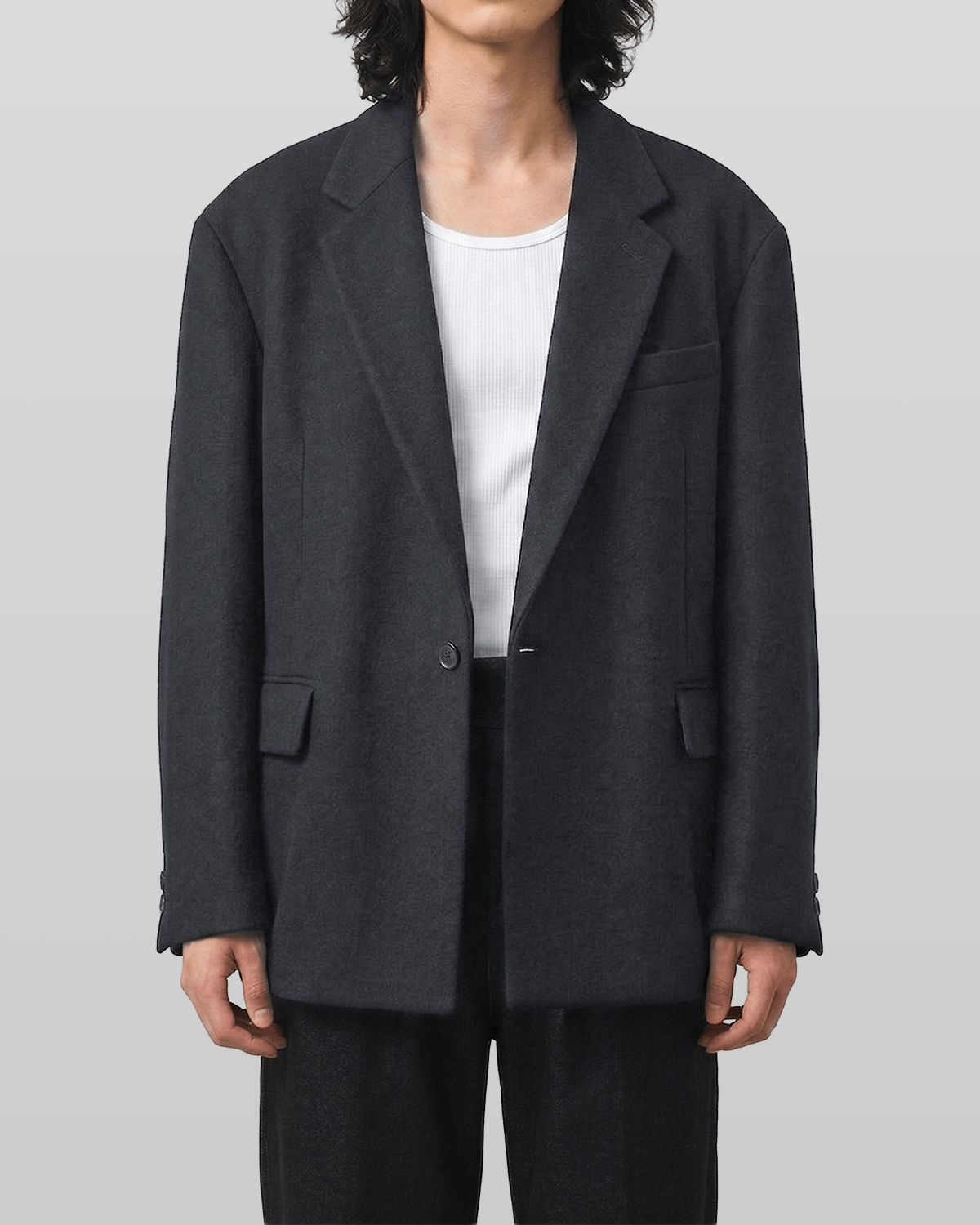 Wool-Like Blazer