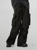 Zip Pocket Wide Cargo Pants