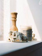 Candle – Front view | clean essentials / minimalist | UNPROVEN