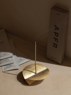 Brass Incense Holder front - cleanfit minimal - UNPROVEN