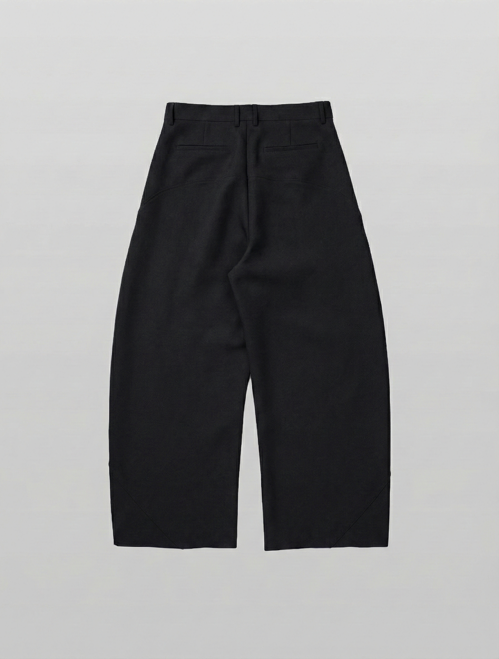 Curved Line Wide Pants