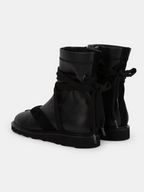 INHALF SHINOBI Tabi Boots black – Back view | japanese craftsmanship / tabi | UNPROVEN