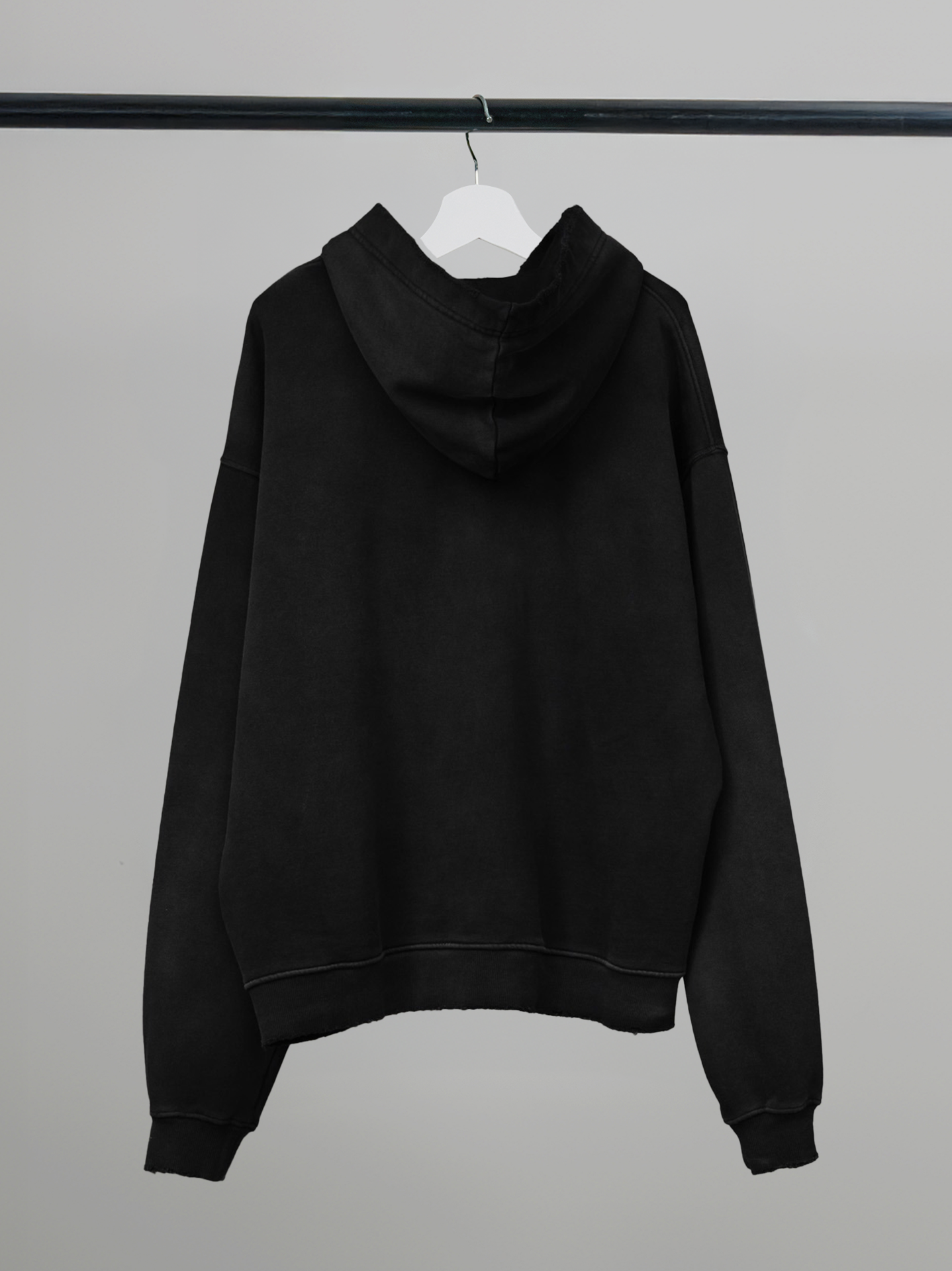 Washed Zip-Up Hoodie