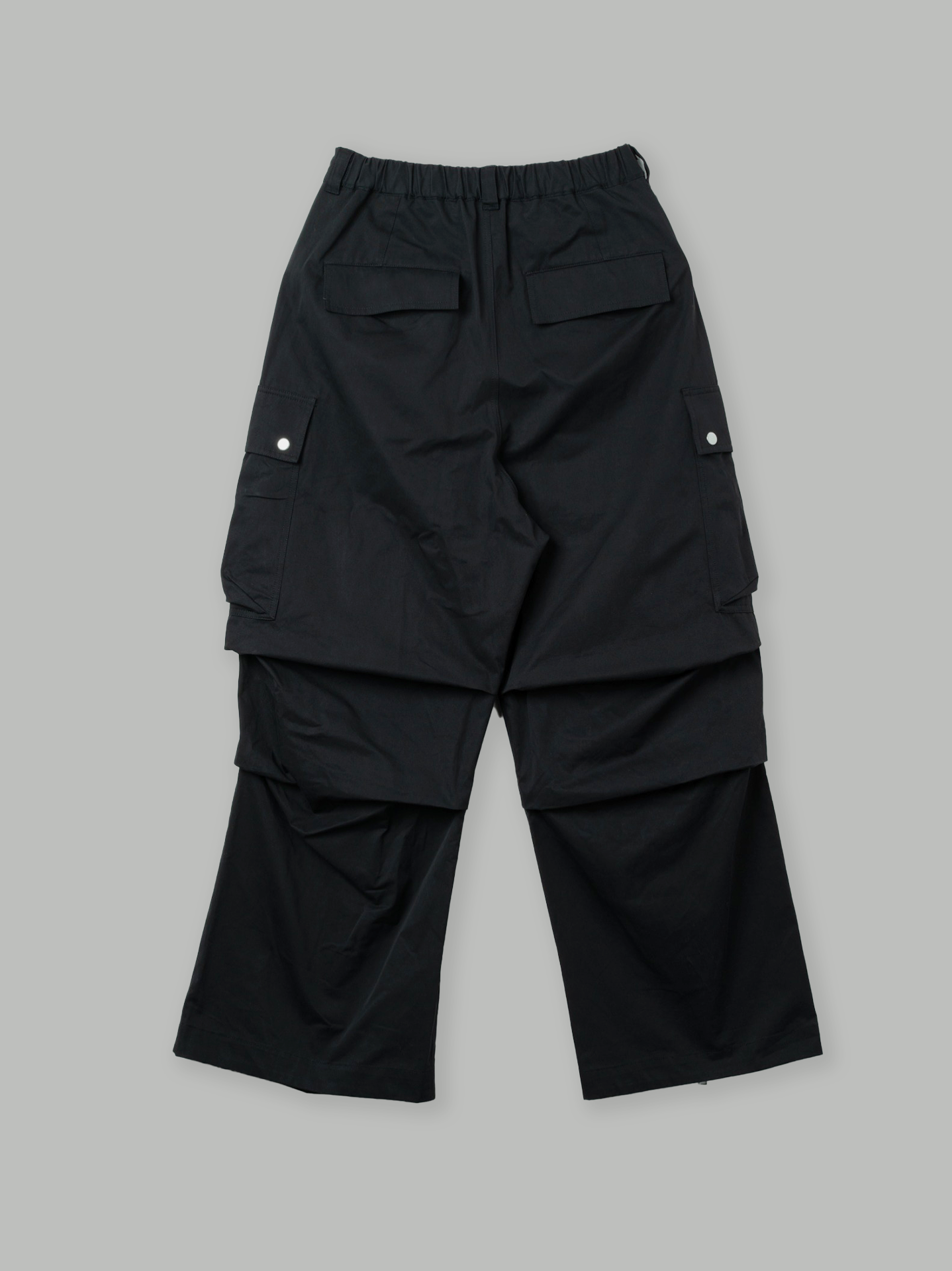 Wide Zip Cargo Pants