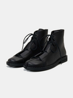 INHALF SAIGO Tabi Boots black – Front view | japanese craftsmanship / tabi | UNPROVEN