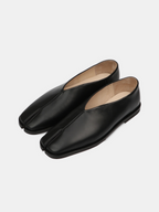 INHALF SMOMO Tabi Shoes black – Front view | japanese craftsmanship / tabi | UNPROVEN